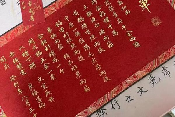 传统结婚送日子书写的正确格式与注意事项详解